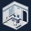 Low Poly Sci-Fi Rooms Pack