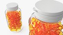 Jar with Omega Fish Oil