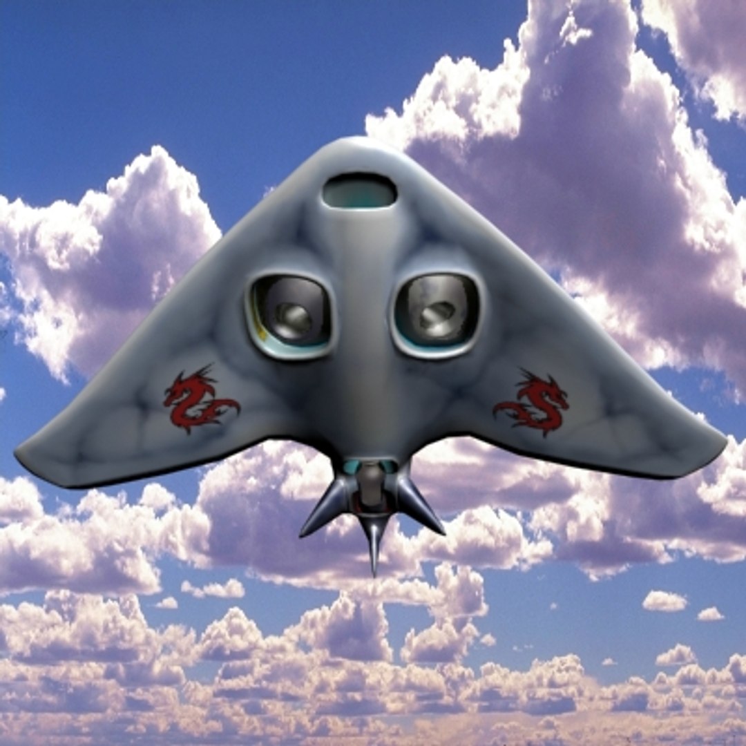3d aeroplane fighter shark alien spaceship