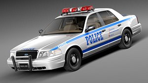Ford Crown Victoria Police Car 1998-2011