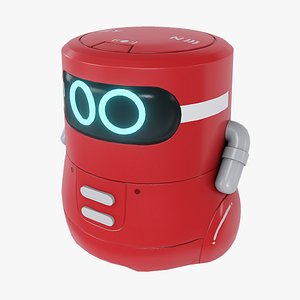 Red Modern Smart Robot Toy