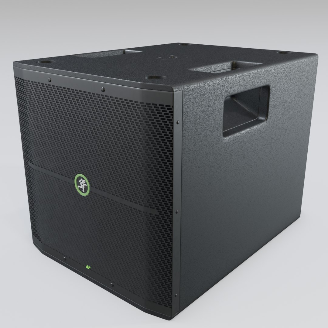 3D Active Acoustic System MACKIE THUMP 115S TurboSquid 1950863