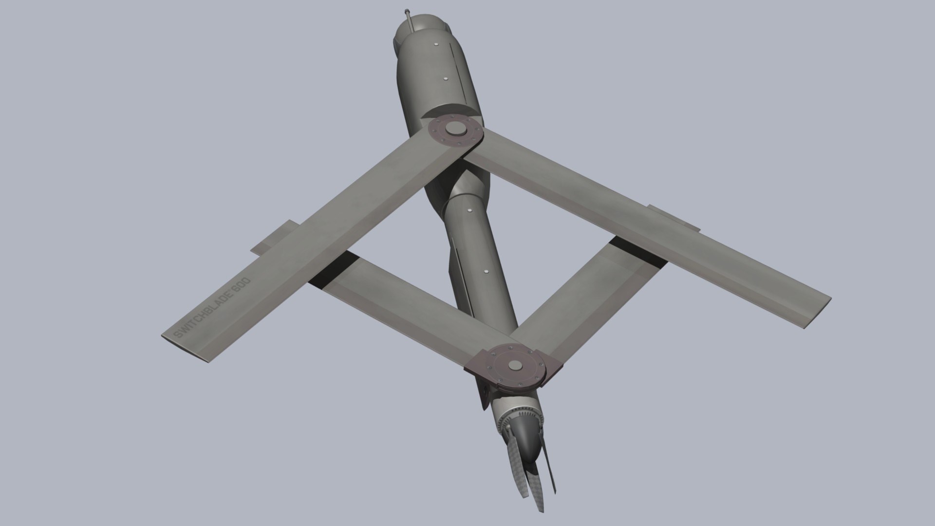 AeroVironment Switchblade 600 Model TurboSquid 1872956
