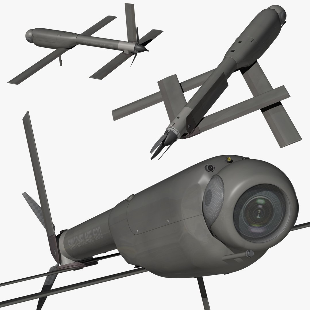 AeroVironment Switchblade 600 model TurboSquid 1872956