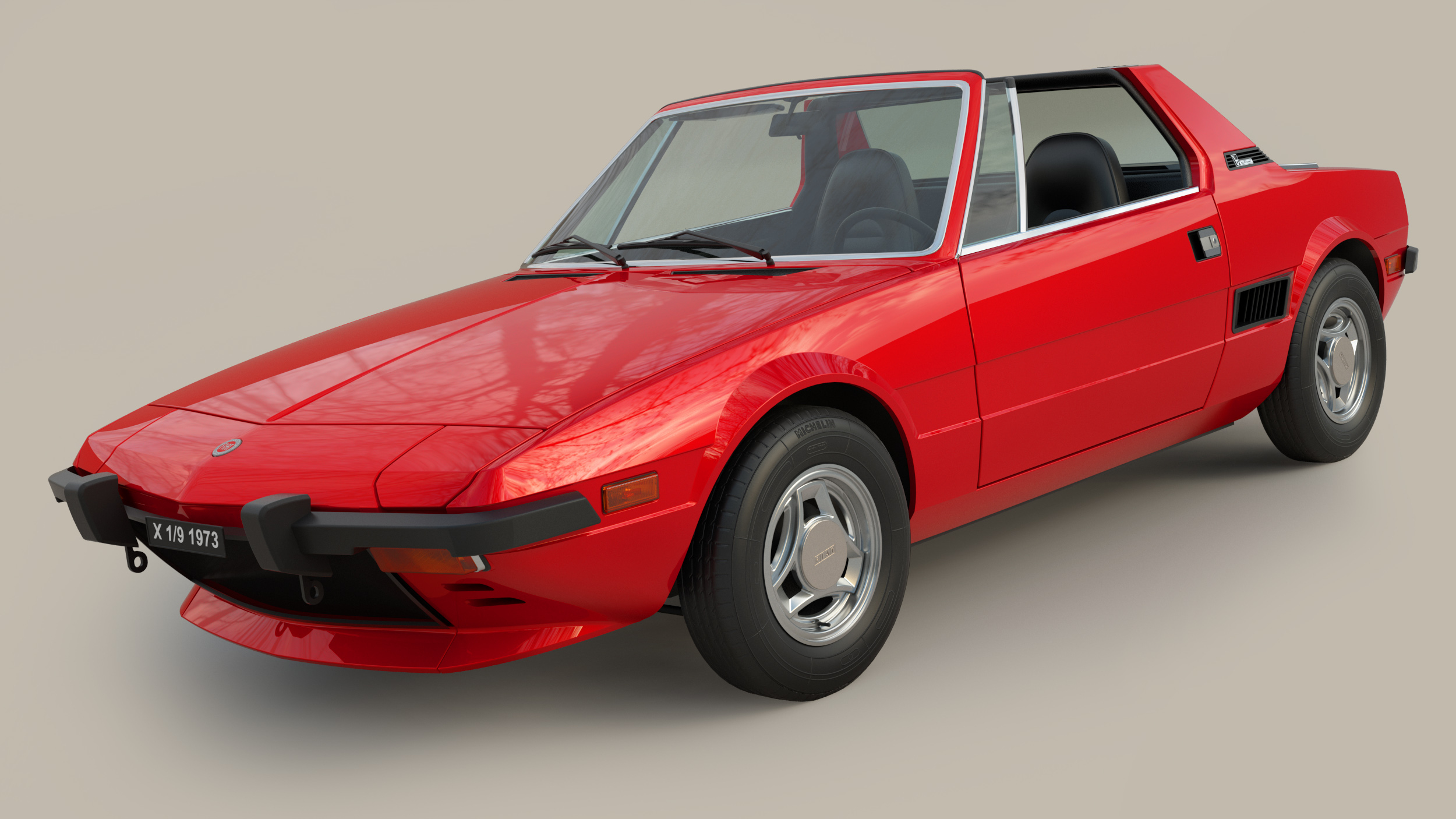 Fiat x19 1973 Bertone 3D - TurboSquid 1820217