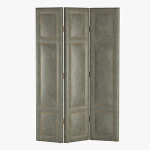 3d 3-panel leather xl screen