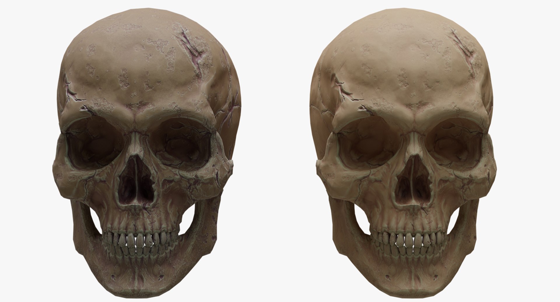 3D cartoon skull https://p.turbosquid.com/ts-thumb/08/aOMgUX/uKmYO9T0/skull_cartoonish_01_02/png/1550686668/1920x1080/fit_q87/6c5e7e3ca2d5d175c904971c2b1a0006c87eaf99/skull_cartoonish_01_02.jpg