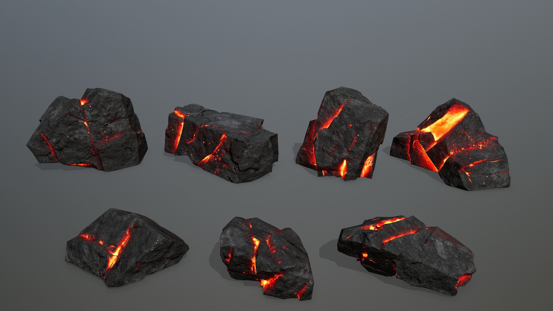 3D Rock Set 16 - TurboSquid 2030849