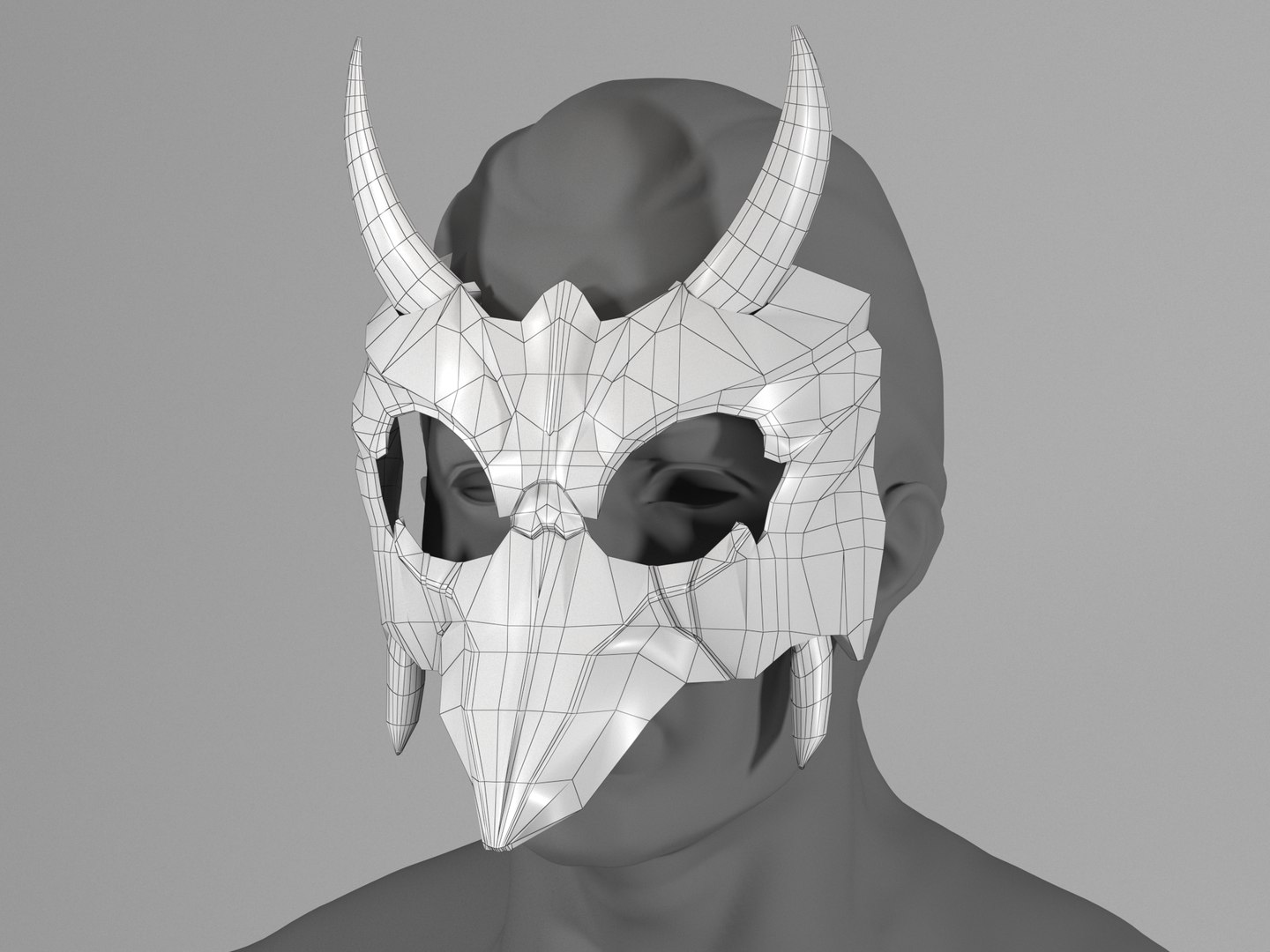 3D bone mask model - TurboSquid 2020537