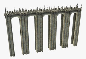 Fantasy Bridge 3D model