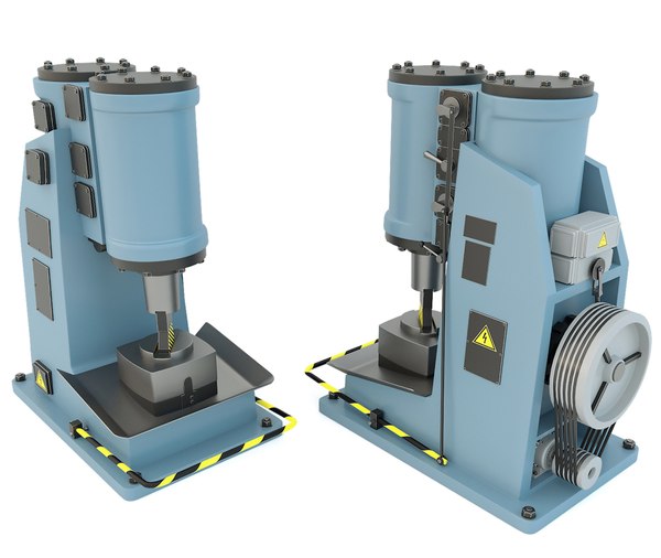 Industrial machine tool - Collection three 3D model - TurboSquid 1850717