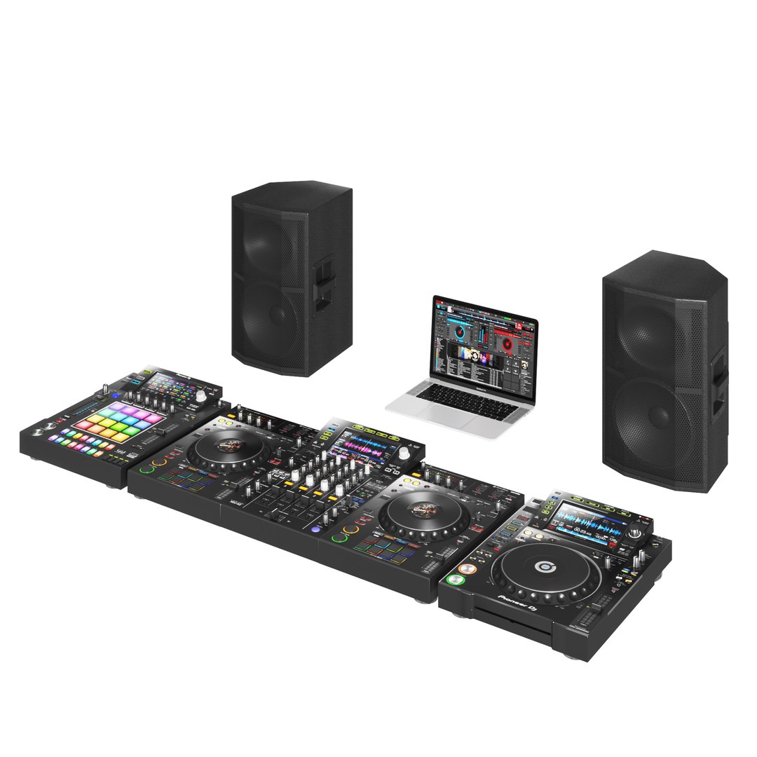 Pioneer DJ Music Set 3D model https://p.turbosquid.com/ts-thumb/08/iBxWyh/nT/03/jpg/1618671118/1920x1080/fit_q87/70c7cf119fa796117bcece177660f238cd01f13b/03.jpg