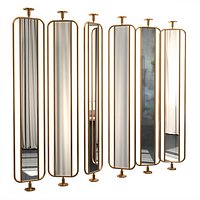 Decorative partition set 154