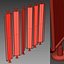 Decorative partition set 154