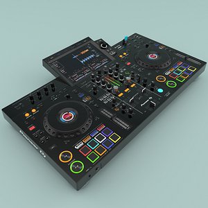 Pioneer XDJ-RX3 DJ 2-channel performance all-in-one DJ system Black