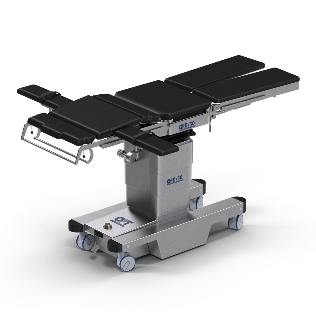 Universal Operating Table OPT 3D model preview