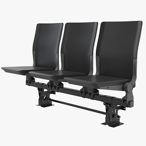 3D Stadium Seats model