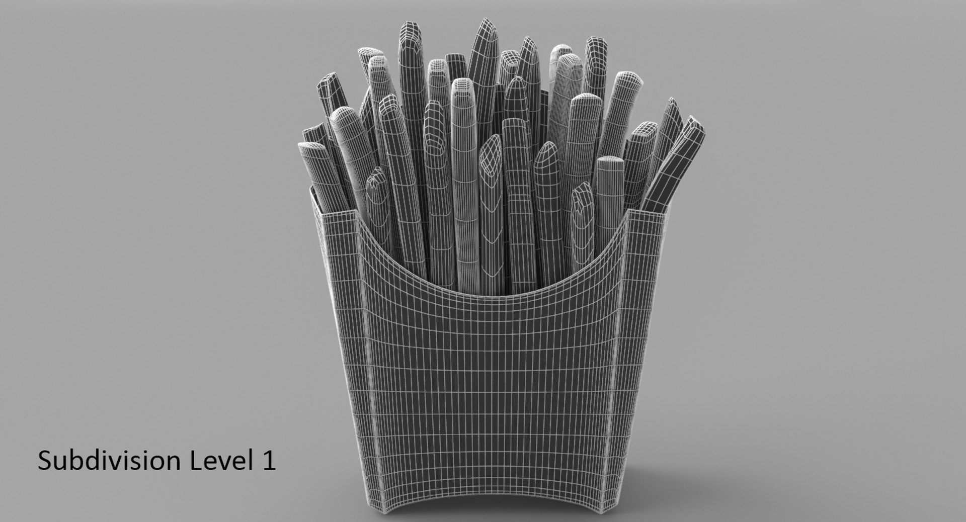 3D hot dog french fries https://p.turbosquid.com/ts-thumb/08/vMiLyA/Epdq3jpF/fries11/jpg/1526214234/1920x1080/fit_q87/ea031bc810b3ad9e32bb5b72b7865502a086988e/fries11.jpg