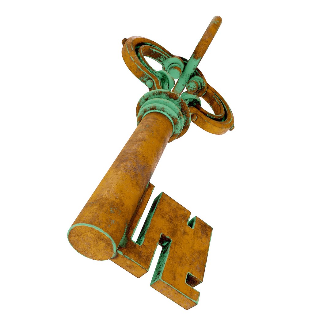 3D Old Fantasy Key Model - TurboSquid 1977747