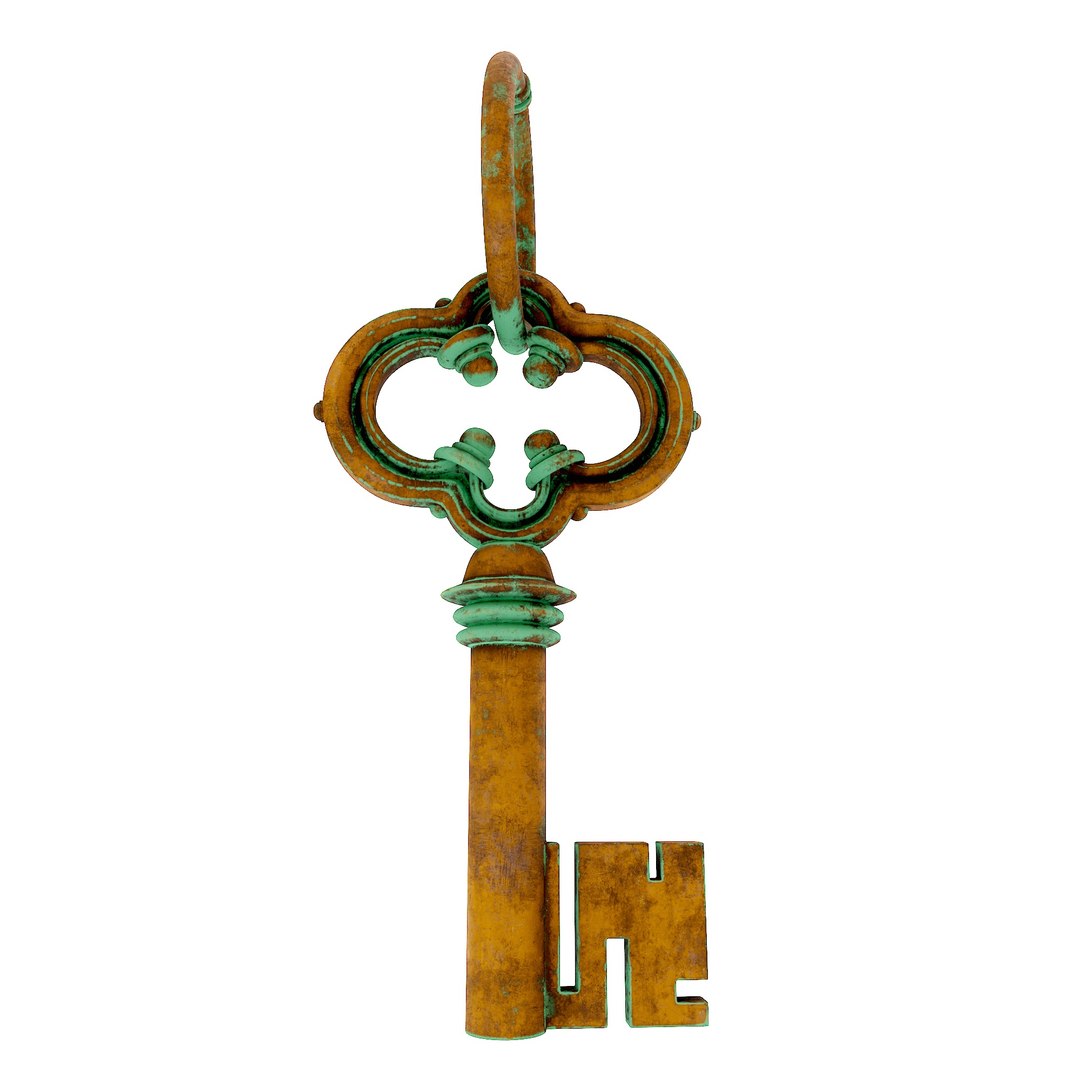 3D Old Fantasy Key Model - TurboSquid 1977747