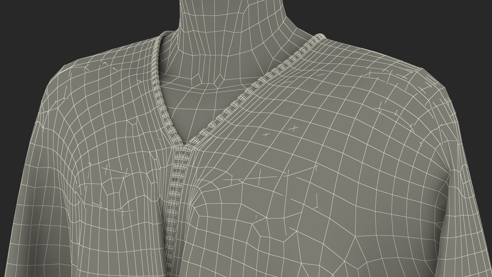 Black Poncho On Mannequin 3D Model - TurboSquid 2081005