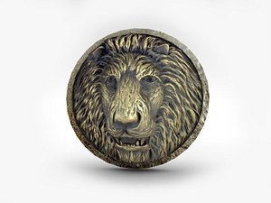 lion head 3D model