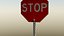 Game Ready Stop Sign