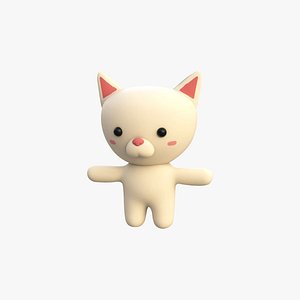 Character002 Chubby Cat 3D