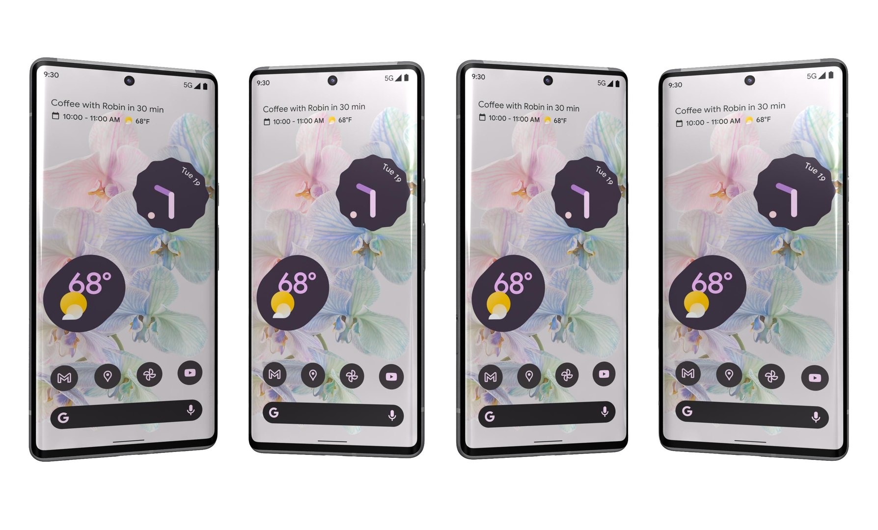 Google Pixel 6 Pro All Colors 3D model - TurboSquid 2000577