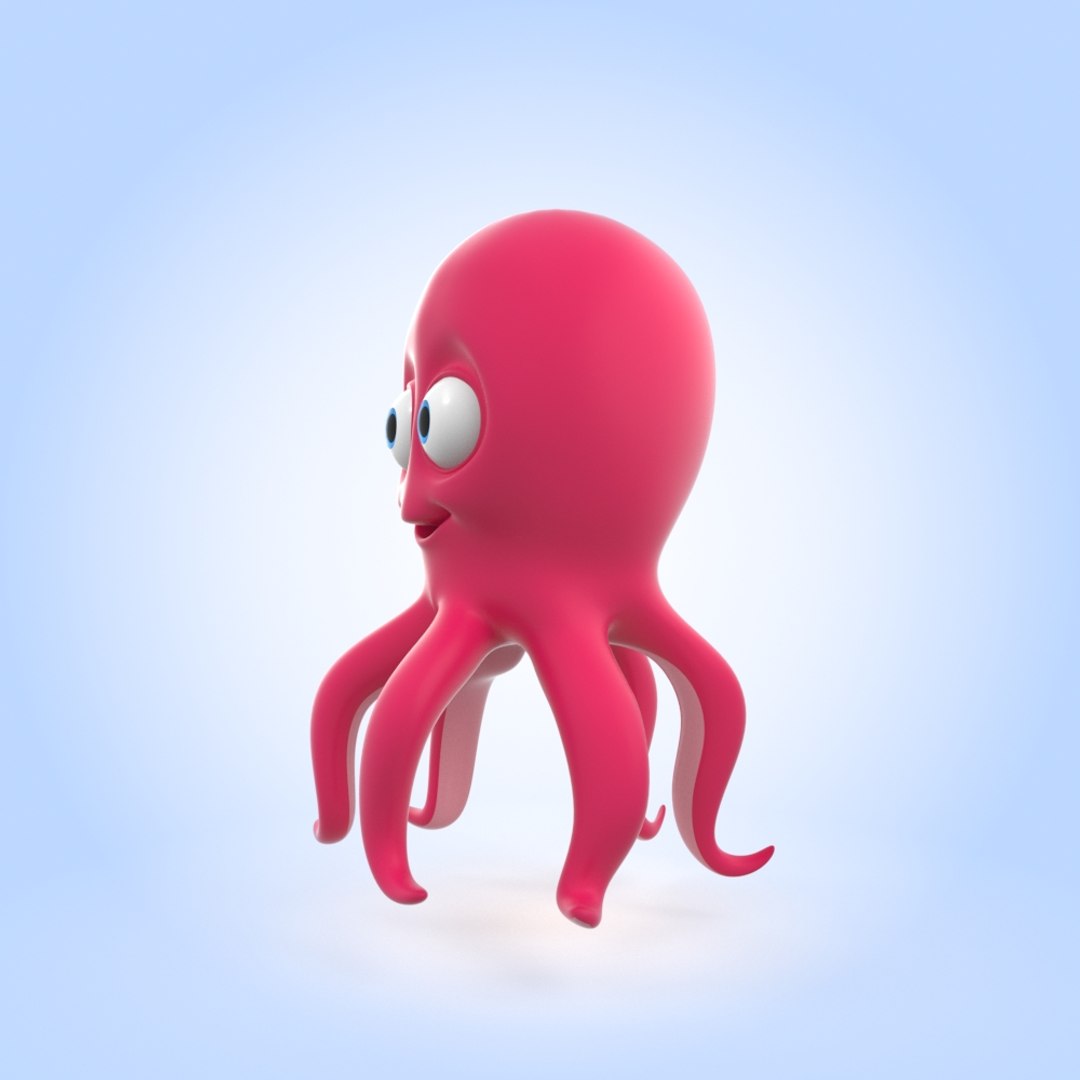 3D Model Octopus - TurboSquid 1810104