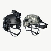 ACH and ARCH helmet with PVS-14 Night Vision Monocular