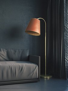3D floor lamp model