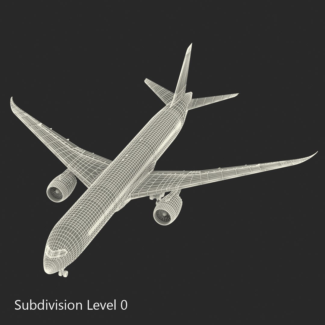 3d model boeing 787 9 dreamliner