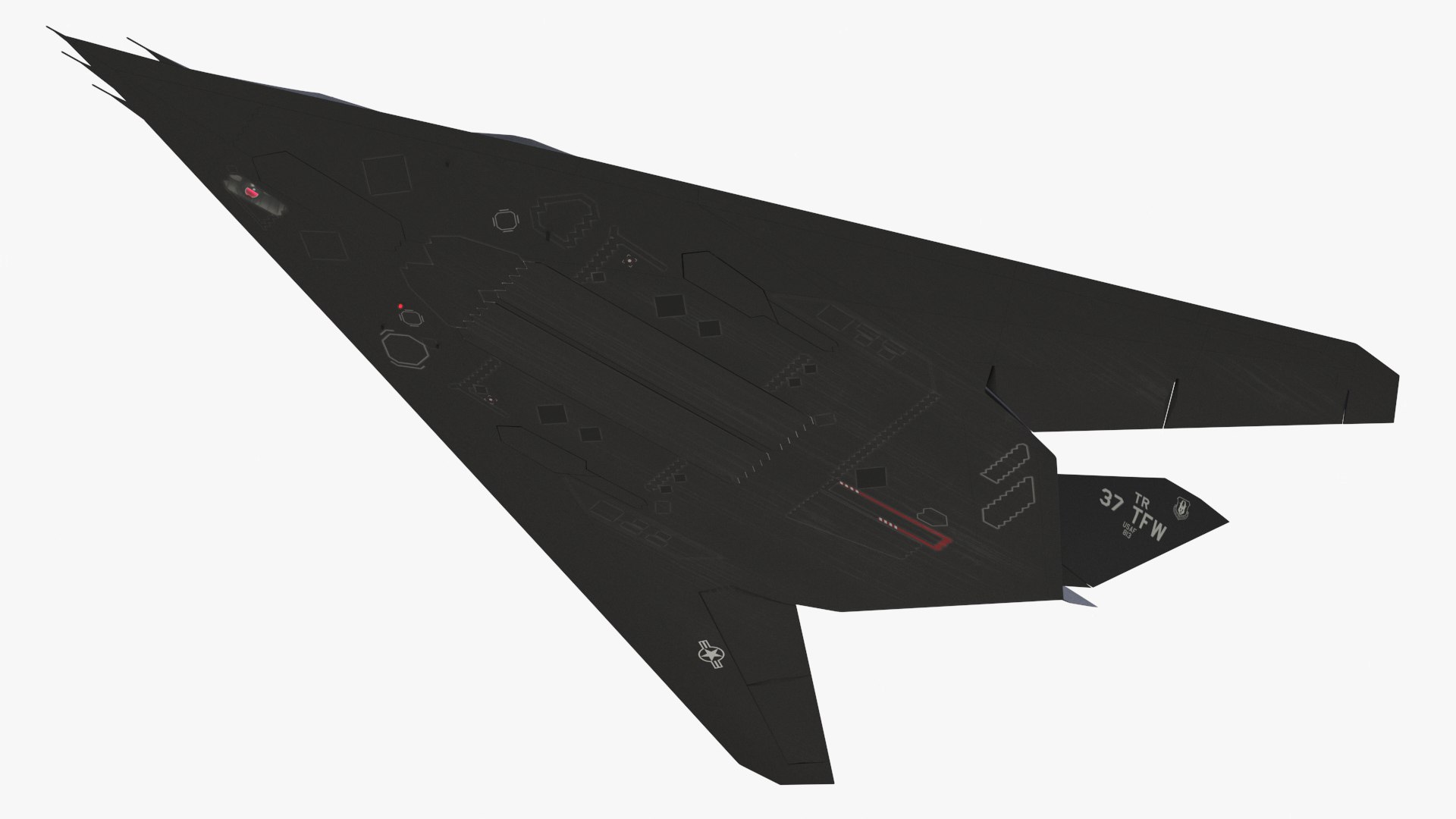 Stealth Aircraft F-117 Nighthawk in Flight Simplified 3D model https://p.turbosquid.com/ts-thumb/09/f28ztp/lS/stealth_aircraft_f117_nighthawk_in_flight_simplified_012/jpg/1733471878/1920x1080/fit_q87/955491a5d87a39d56dc2a0036d663ad26dce271d/stealth_aircraft_f117_nighthawk_in_flight_simplified_012.jpg