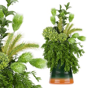 Collection plant vol 139 - flower - leaf 3D model