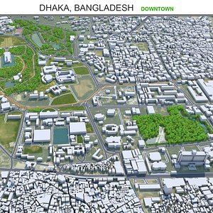 Dhaka Downtown Bangladesh 3D model