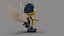 3D Blue Shell Koopa Troopa