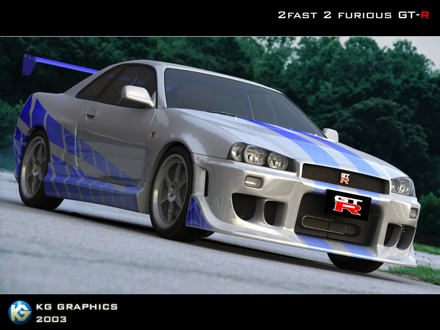 Nissan Skyline GT-R R34 Replica of 2 Fast 2 Furious Movie Car Editorial  Stock Photo - Image of famous, aftermarket: 258505628