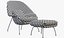 Womb Chair e ottomana