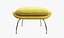 Womb Chair e ottomana