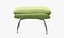 Womb Chair e ottomana