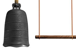 3d temple bell model