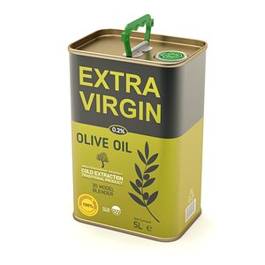 oil olive 3D