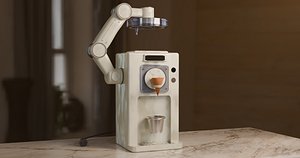 Ice Cream Machine Robotic 3D model