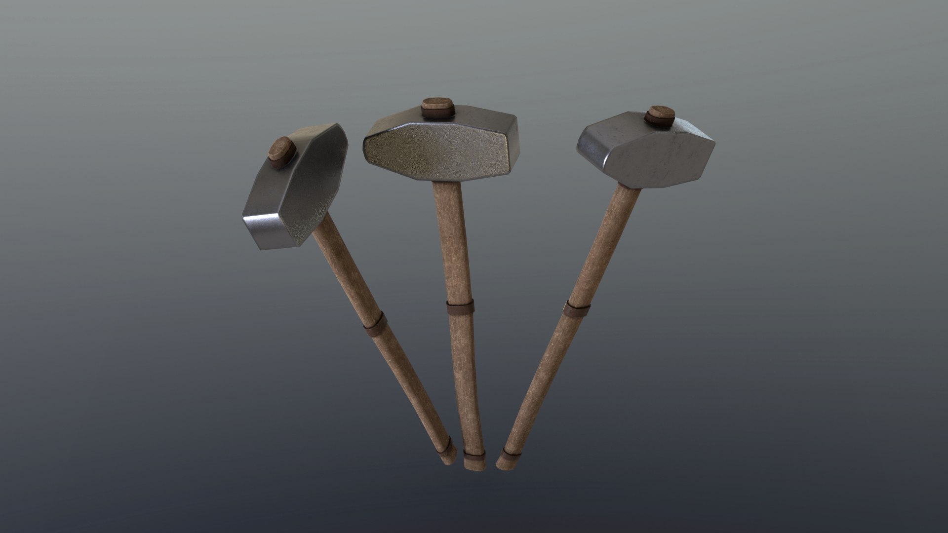 Hammer - Iron 3D Model - TurboSquid 2155623