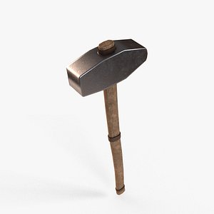 Hammer - Iron 3D model