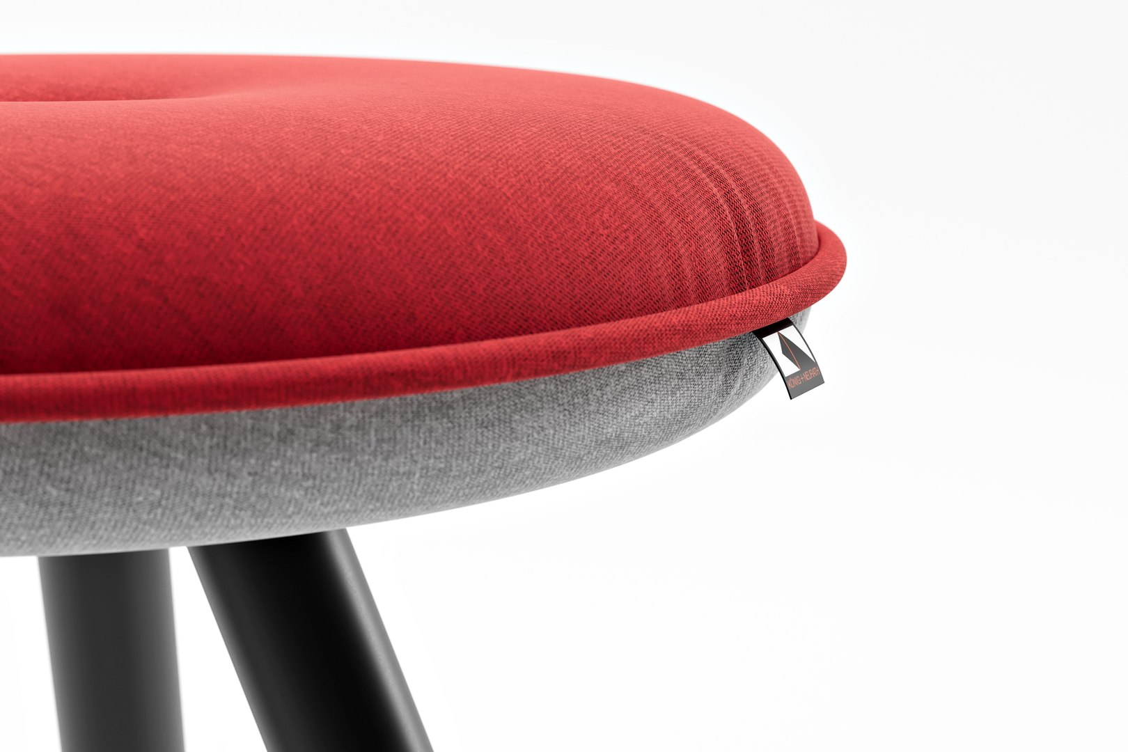 3D Model Stool Upholstered - NET WORK PLACE Organic - TurboSquid 2190012
