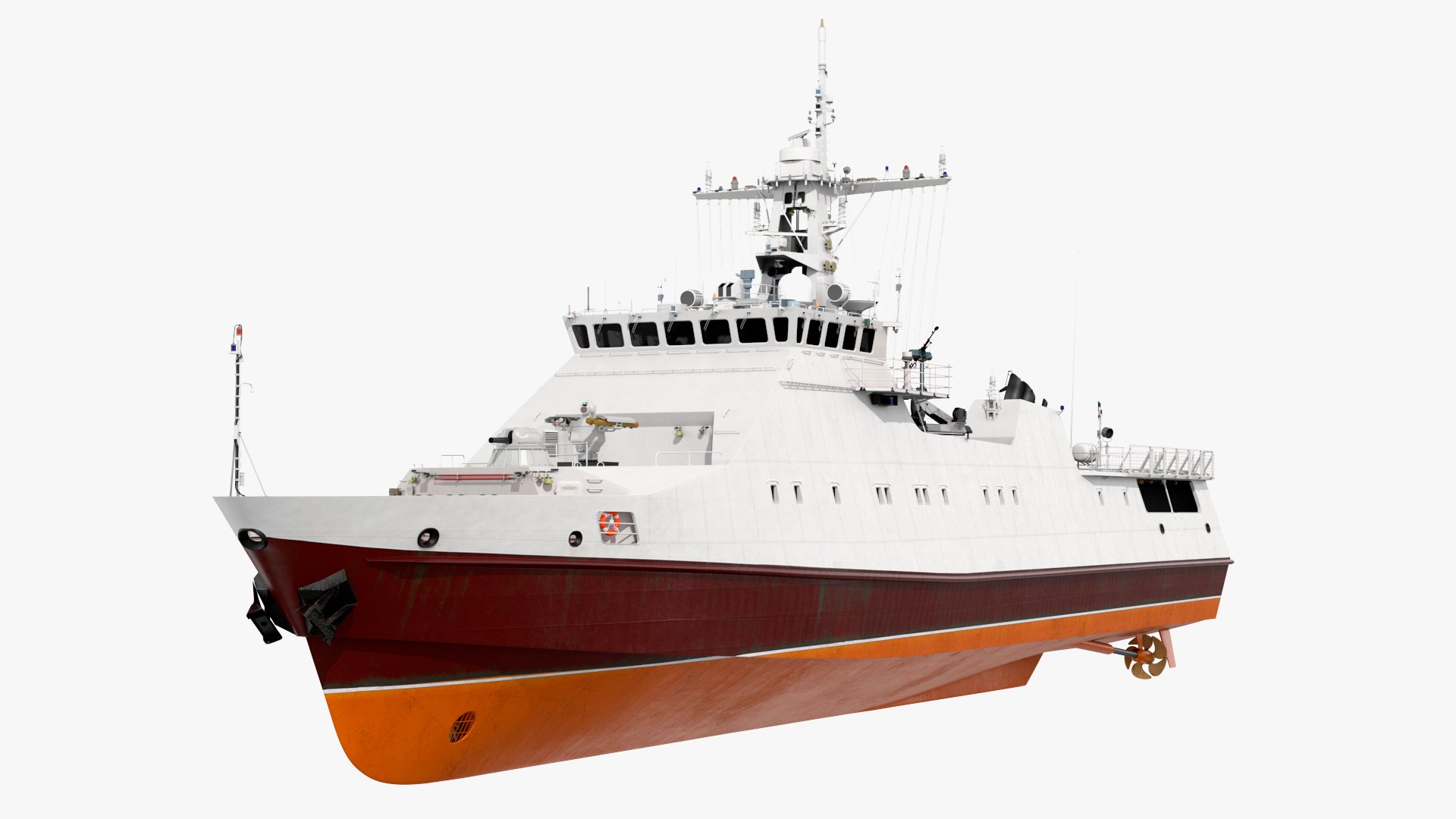 Patrol Vessels Collection 2 3D model preview