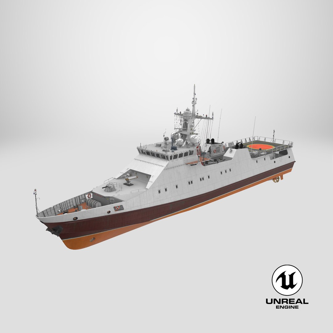 3D model Coast Guard Ship https://p.turbosquid.com/ts-thumb/0A/1CPIMw/i2/stemcell_unreal_render/png/1725887567/1920x1080/fit_q87/5712ba2c0def44dbe68e54d861c1ba3ad5931eb3/stemcell_unreal_render.jpg