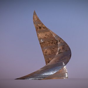 Post Apocalyptic Rusted Building